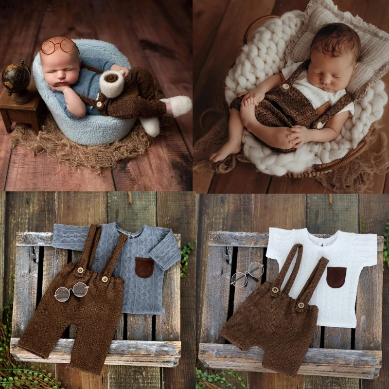 Baby Clothing Sets Boy - Accessoires de photographie pour nouveau-nés, tenue