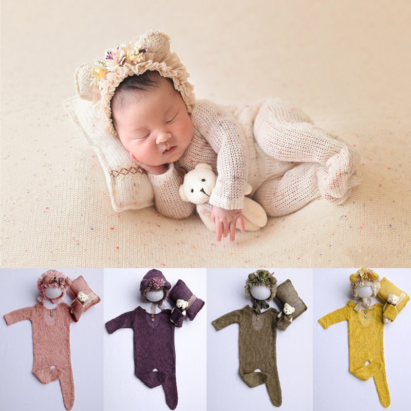 Baby Clothing Sets Boy - Accessoires de photographie pour nouveau-nés, barboteuse