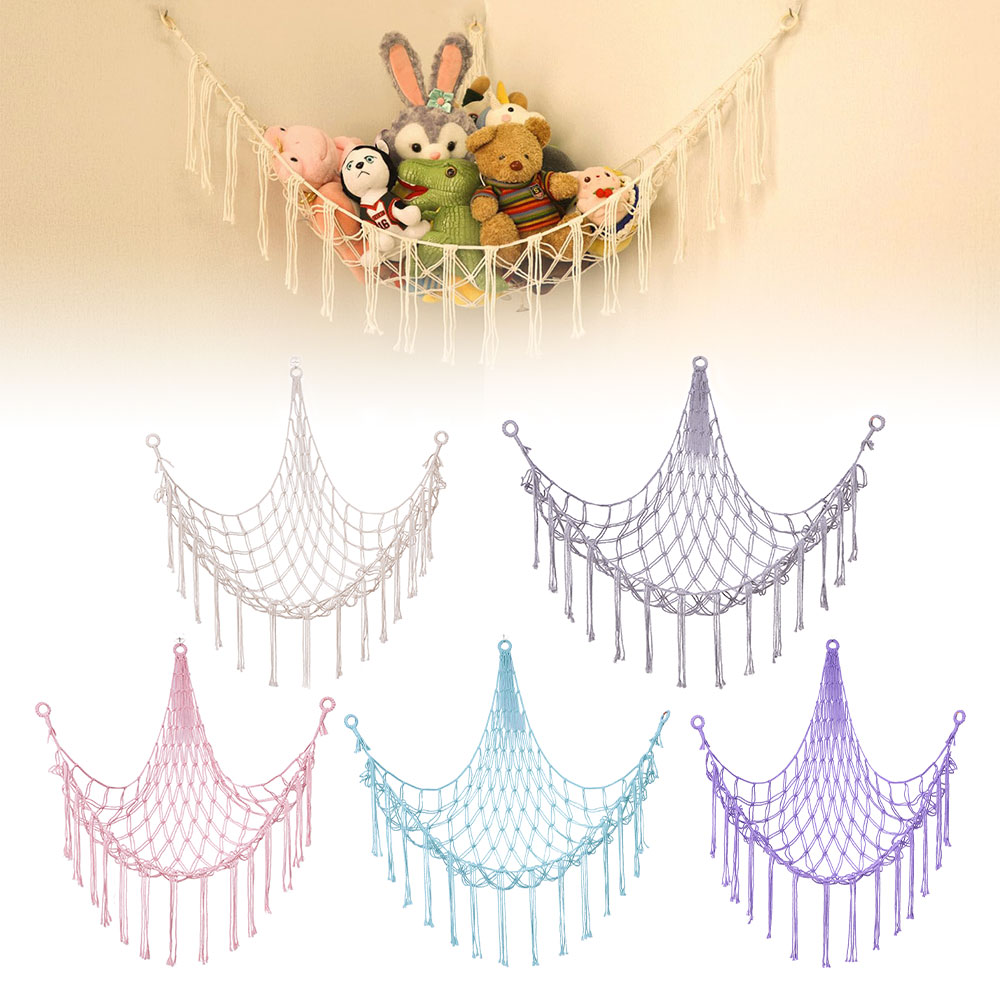 Baby Clothing Types - Hamac de rangement mural en coton
