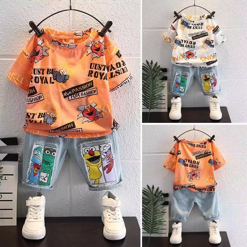 T-shirt en coton à manches cou - Baby Clothing Drawing avis et prix