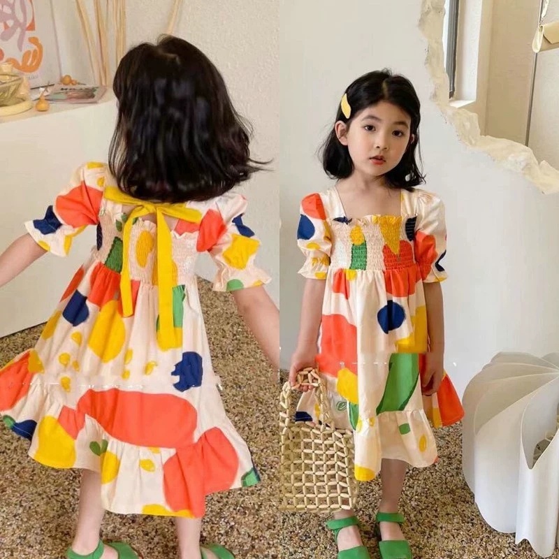 Robe de princesse froissée col - Baby Clothing Drawing avis et prix