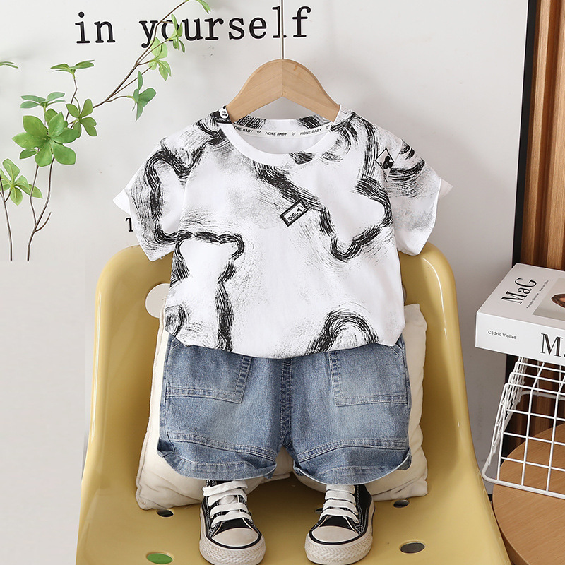 Ensemble d'été 2026 pour garço - Baby Clothing Drawing avis et prix