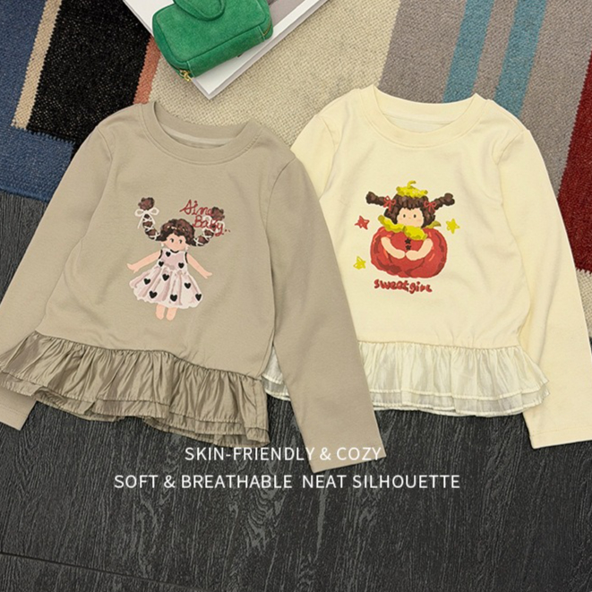 T-shirt Fille 2026 Printemps-A - Baby Clothing Yarn avis et prix