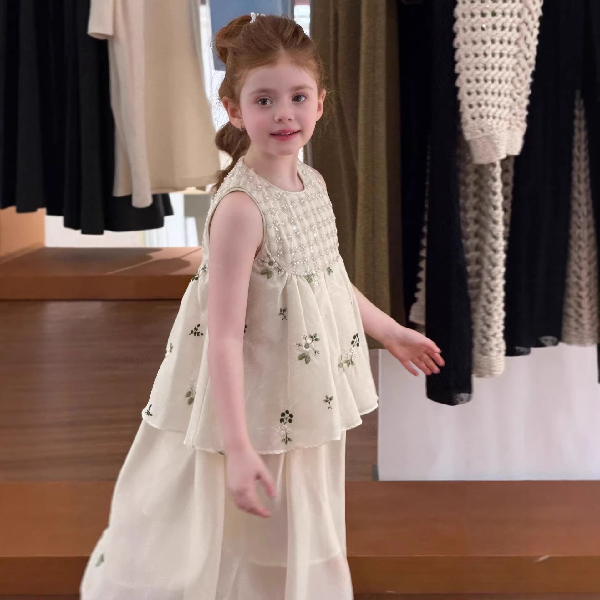 Robe pour filles Printemps-Été - Baby Clothing Industry avis et prix